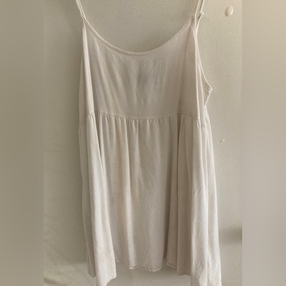 American Apparel Babydoll slip dress in light pink
